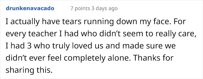 Guy Shares Wholesome Stories About His 'Mean' High School Teacher And 23k People Love It Guy Shares Wholesome Stories About His 'Mean' High School Teacher And 23k People Love It