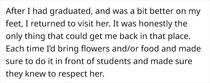 Guy Shares Wholesome Stories About His 'Mean' High School Teacher And 23k People Love It