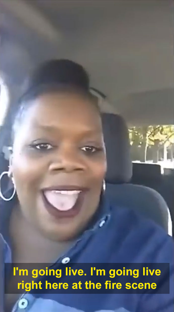 Hilarious Wannabe-Reporter Sets Out To 'Investigate' A House Fire, Actually Solves An Arson Case On FB Live