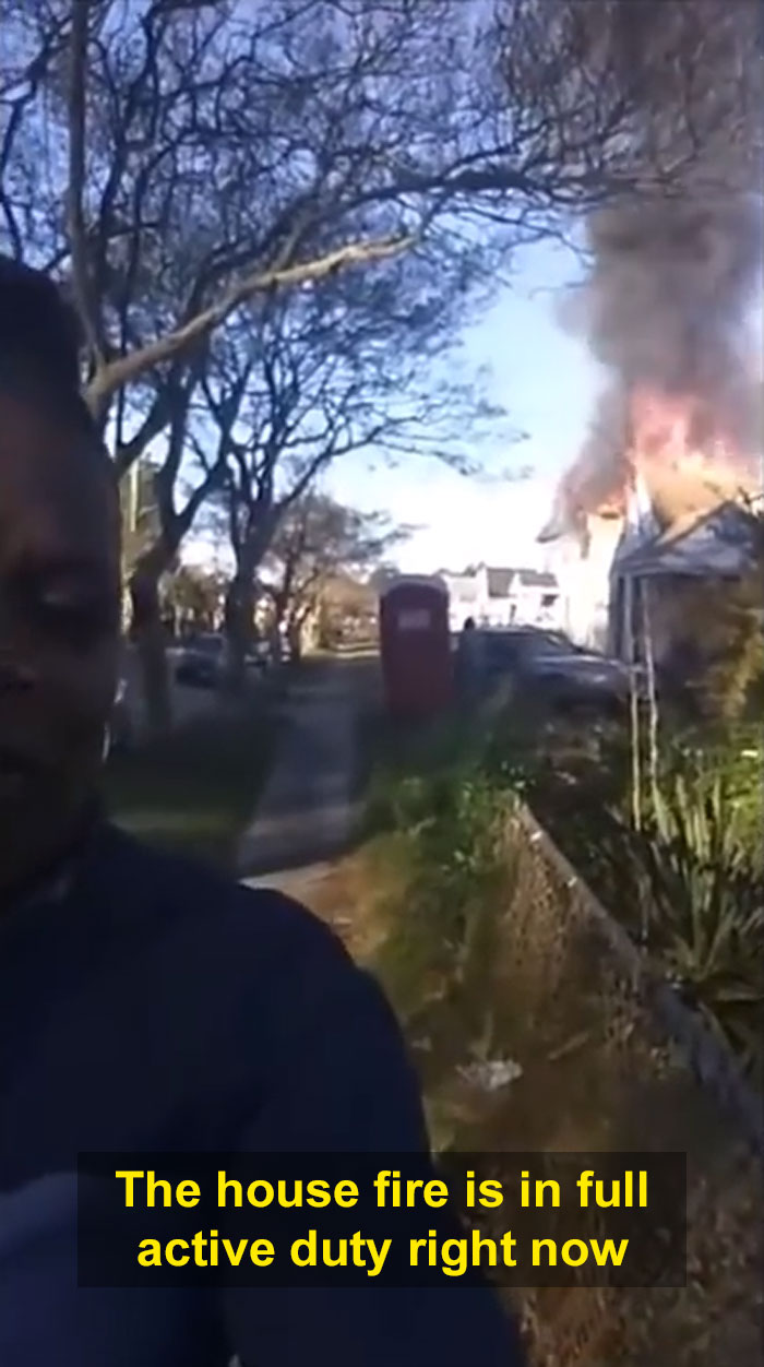 Hilarious Wannabe-Reporter Sets Out To 'Investigate' A House Fire, Actually Solves An Arson Case On FB Live