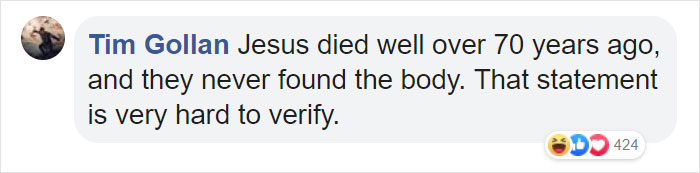 26 Responses People Had To This Anti-Vaxxer Proudly Wearing A 'Jesus Wasn’t Vaccinated' T-Shirt 26 Responses People Had To This Anti-Vaxxer Proudly Wearing A 'Jesus Wasn’t Vaccinated' T-Shirt
