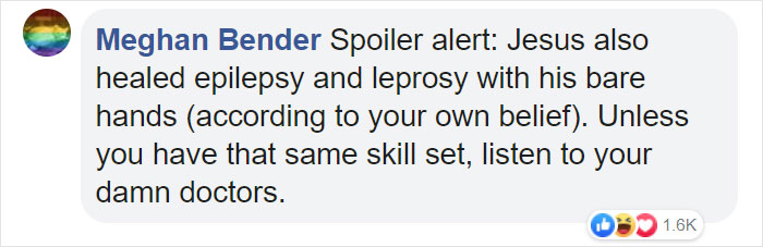26 Responses People Had To This Anti-Vaxxer Proudly Wearing A 'Jesus Wasn’t Vaccinated' T-Shirt 26 Responses People Had To This Anti-Vaxxer Proudly Wearing A 'Jesus Wasn’t Vaccinated' T-Shirt