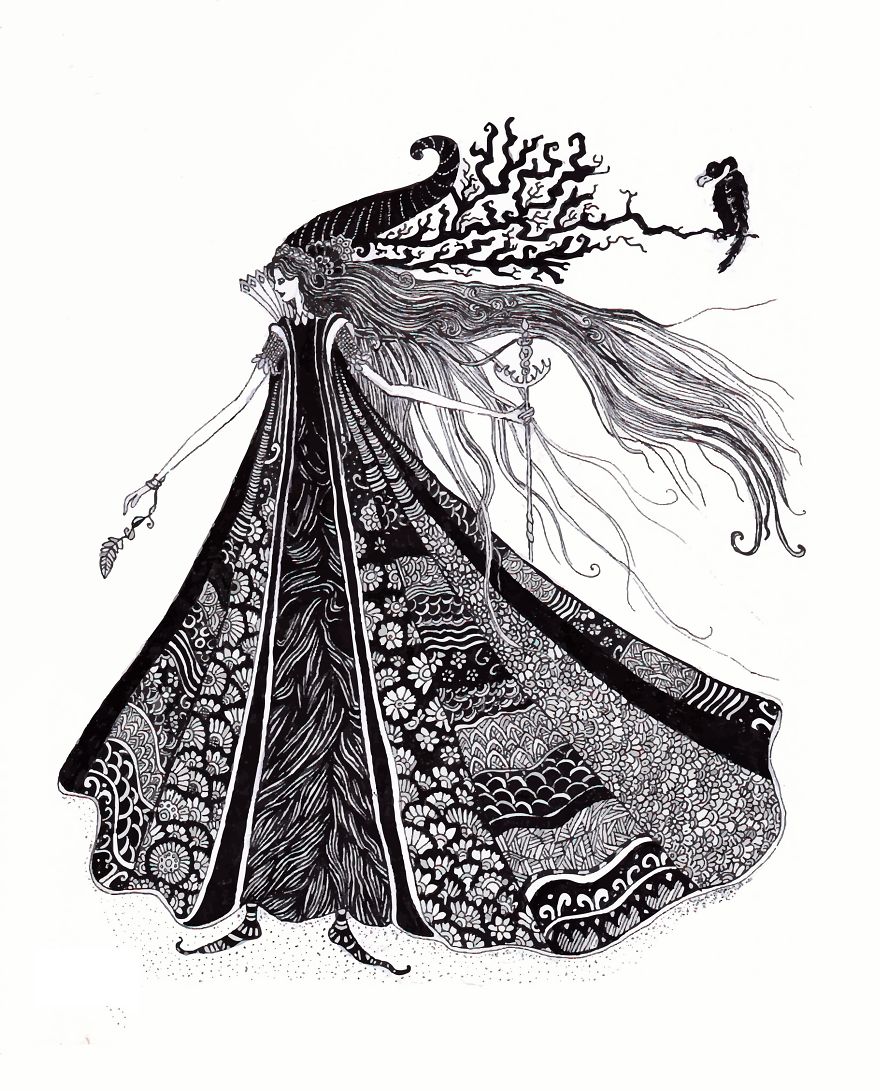 Amazingly Detailed Art Inspired By Gothic, Slavic And Nordic Culture