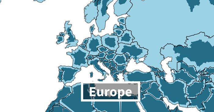 After Seeing This Map With The Actual Size Of Every Country, You’ll Never Look At The World The Same