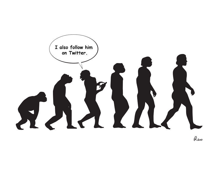 Still Don’t Believe In Evolution?! These Cartoons Take It To The Next Step.