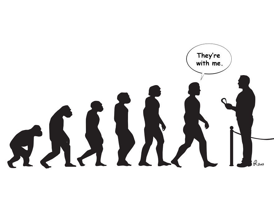 Still Don’t Believe In Evolution?! These Cartoons Take It To The Next Step.