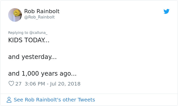 Woman Shares 18th Century Student Disciplinary Records In Response To 'Millennials Are The Worst' Claim