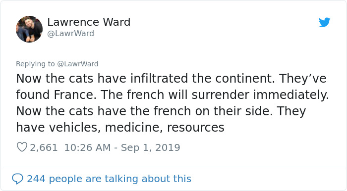 This Thread Detailing How Cats Could Take Over Scotland Is Hilarious