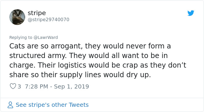 This Thread Detailing How Cats Could Take Over Scotland Is Hilarious