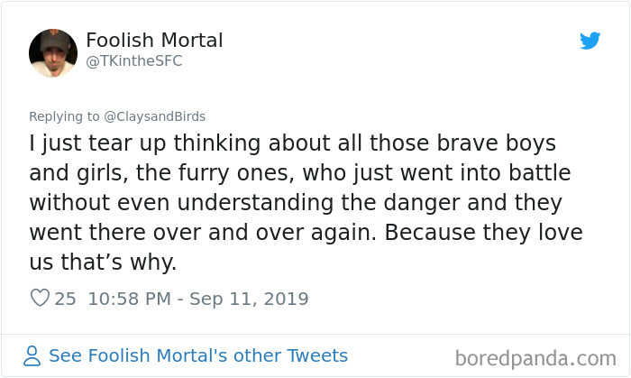 Person Honors The Dog Heroes Of 9/11 That Are Often Overlooked In A Beautifully Sad Twitter Thread Person Honors The Dog Heroes Of 9/11 That Are Often Overlooked In A Beautifully Sad Twitter Thread