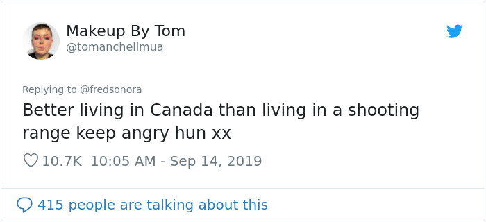 Guy Insults Canada, But This Girl Defends It With Some Truth Bombs That Get Over 1M Likes And Retweets