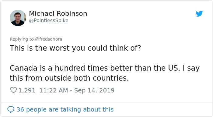 Guy Insults Canada, But This Girl Defends It With Some Truth Bombs That Get Over 1M Likes And Retweets