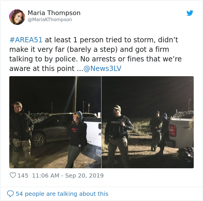 People Are Reporting Live From Area 51 And Here&rsquo;s How It Looks