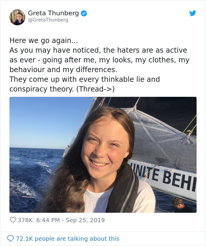 Climate Change Activist Greta Thunberg Just Roasted Her Critics In A Viral Twitter Thread Climate Change Activist Greta Thunberg Just Roasted Her Critics In A Viral Twitter Thread
