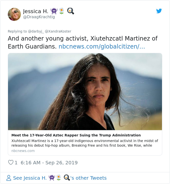 Here's The Other Young Climate Change Activists That Are Making A Difference Who Aren't Talked About Much