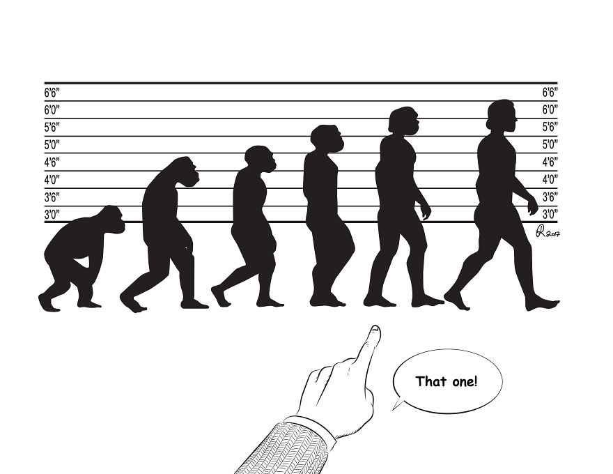 Still Don’t Believe In Evolution?! These Cartoons Take It To The Next Step.