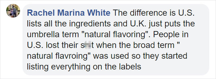 This Woman Wrote Down Lists Of Ingredients Of US And UK Products, And The Difference Is Disturbing This Woman Wrote Down Lists Of Ingredients Of US And UK Products, And The Difference Is Disturbing