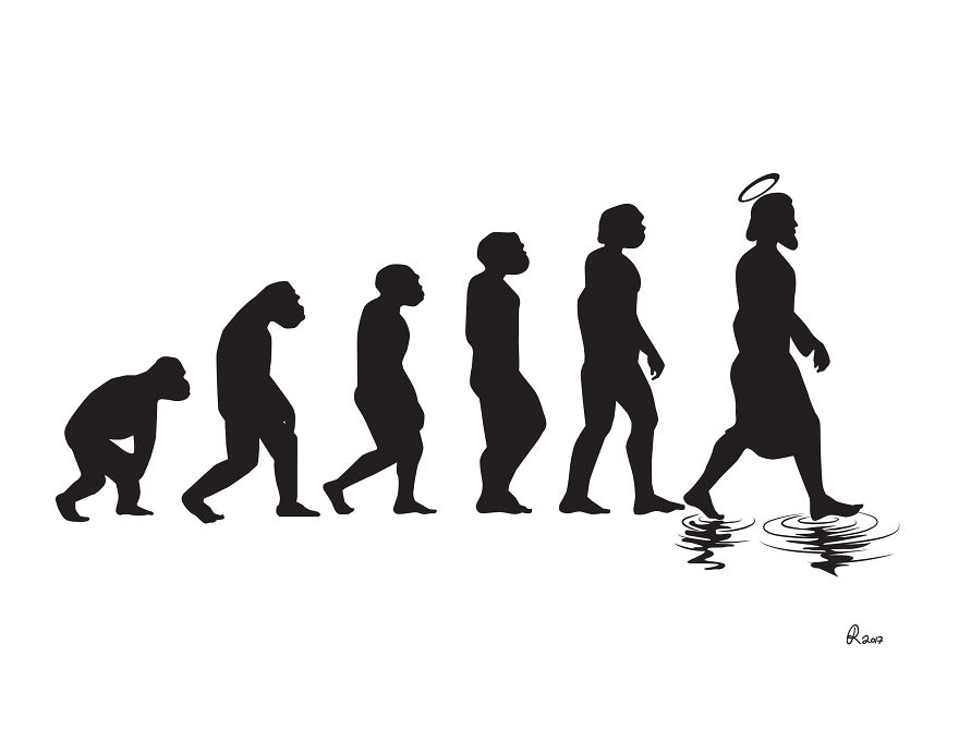 Still Don’t Believe In Evolution?! These Cartoons Take It To The Next Step.