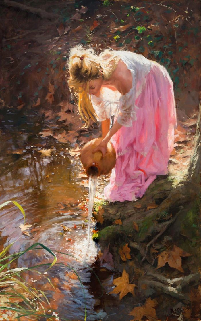 These Paintings Show Feminine Beauty In An Impressive And Poetic Way