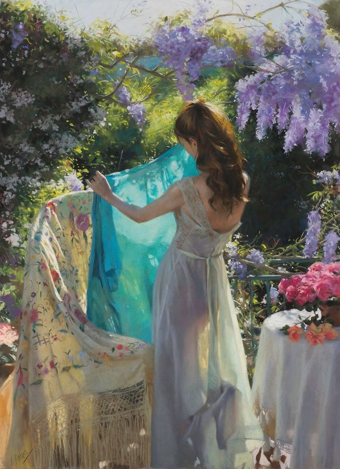 These Paintings Show Feminine Beauty In An Impressive And Poetic Way