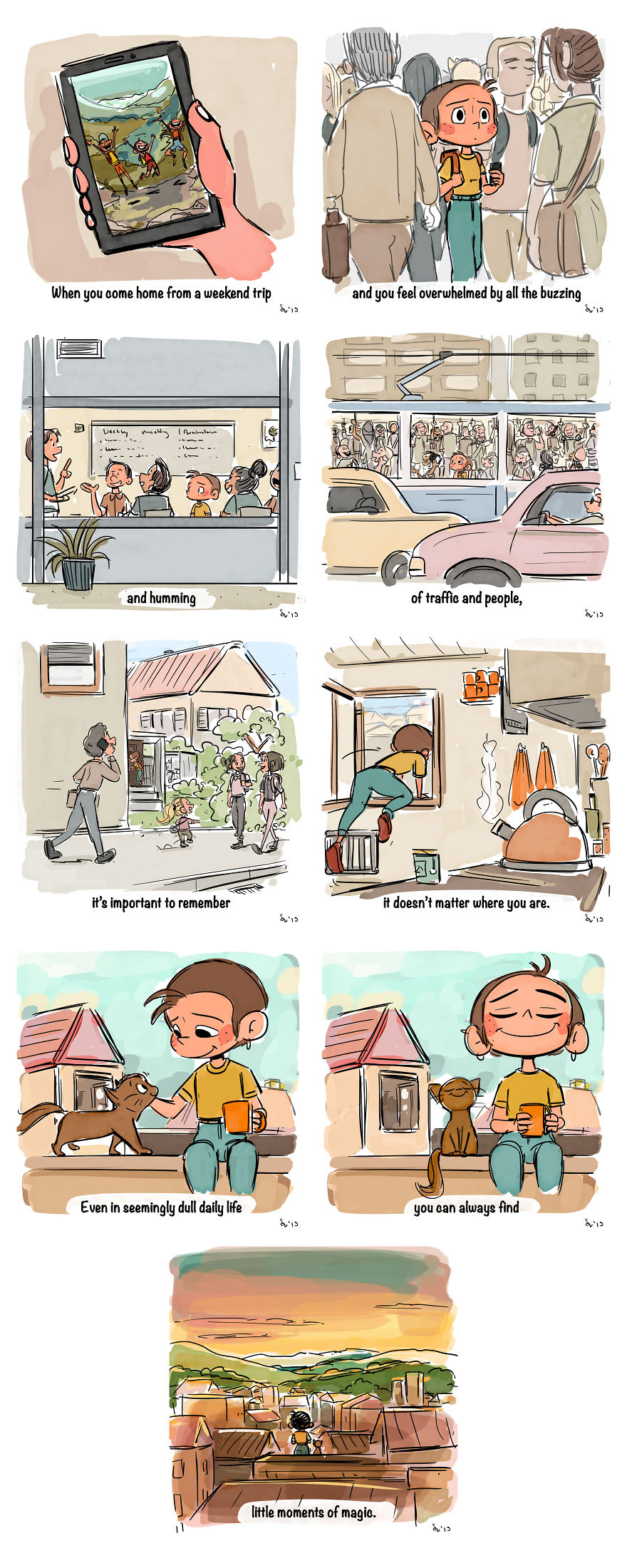My Little Comics About Daily Life