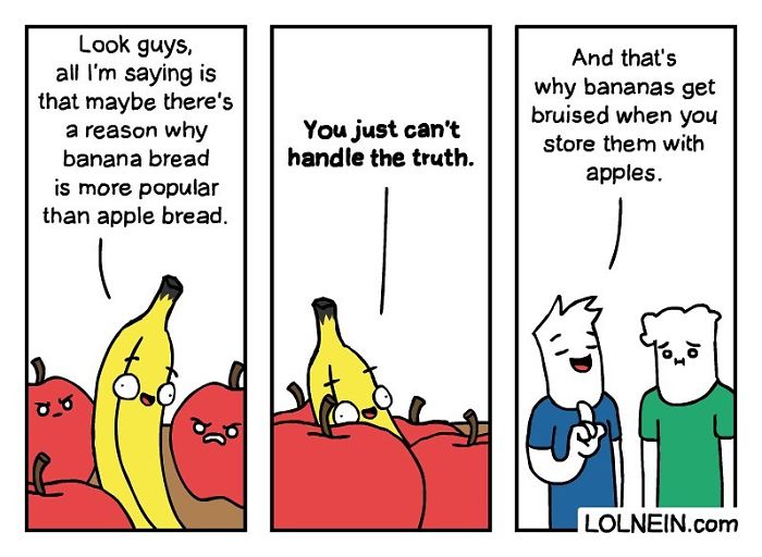 Bruised Bananas