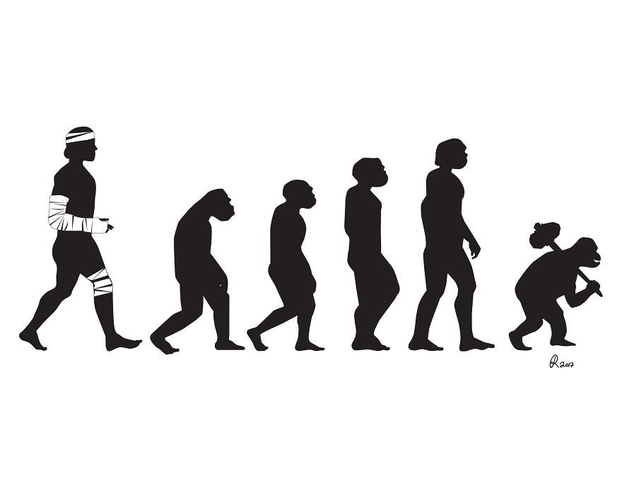 Still Don’t Believe In Evolution?! These Cartoons Take It To The Next Step.