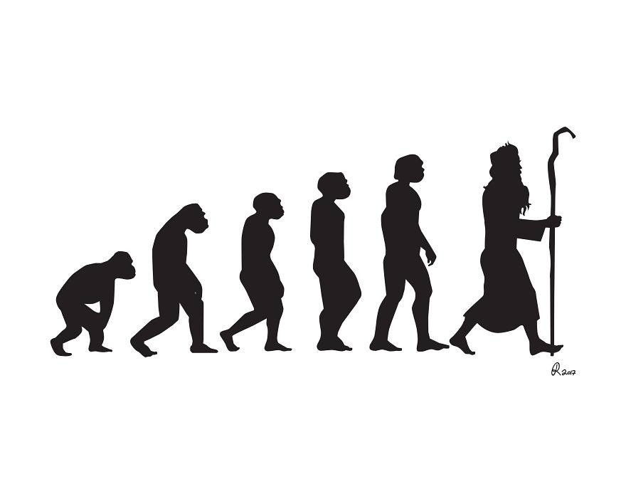 Still Don’t Believe In Evolution?! These Cartoons Take It To The Next Step.