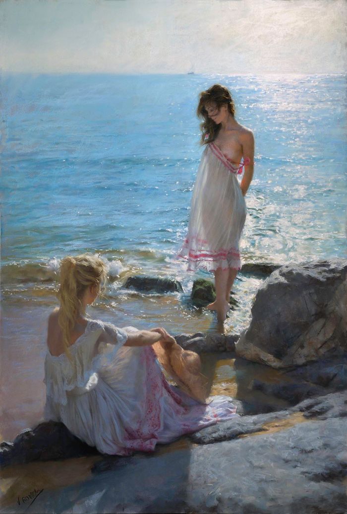 These Paintings Show Feminine Beauty In An Impressive And Poetic Way