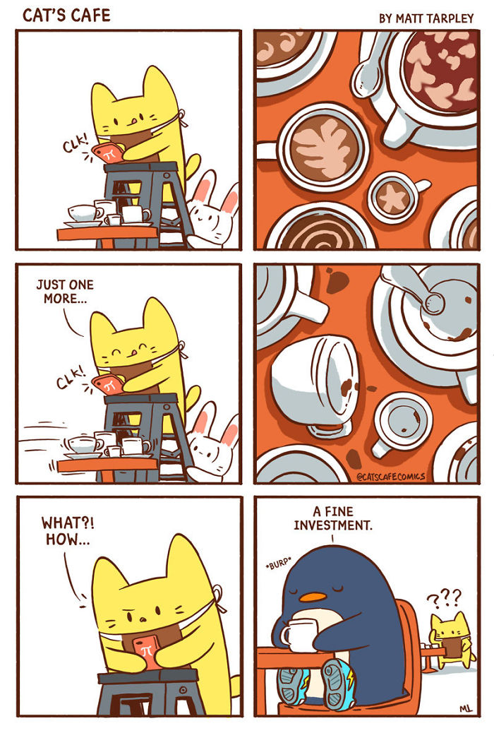 32 Wholesome Comics By Cat's Cafe That Will Brighten Your Day.