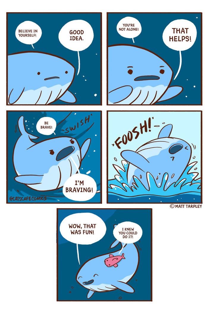 32 Wholesome Comics By Cat's Cafe That Will Brighten Your Day.