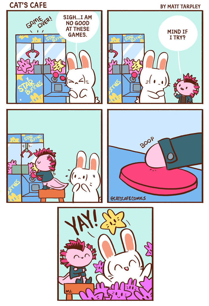 32 Wholesome Comics By Cat's Cafe That Will Brighten Your Day.