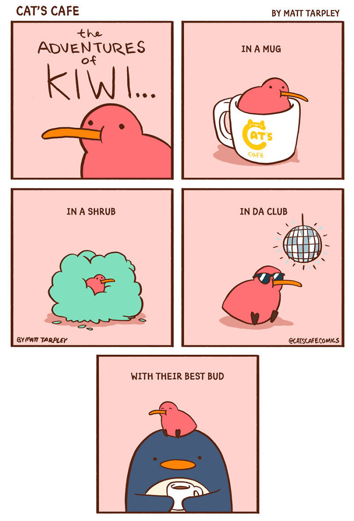 32 Wholesome Comics By Cat's Cafe That Will Brighten Your Day.