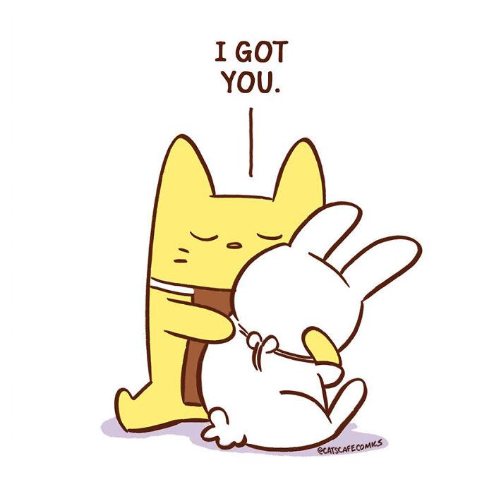 32 Wholesome Comics By Cat's Cafe That Will Brighten Your Day.