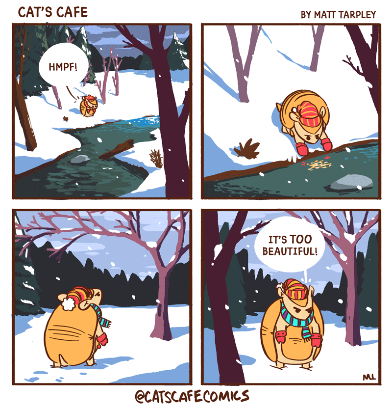 32 Wholesome Comics By Cat's Cafe That Will Brighten Your Day.