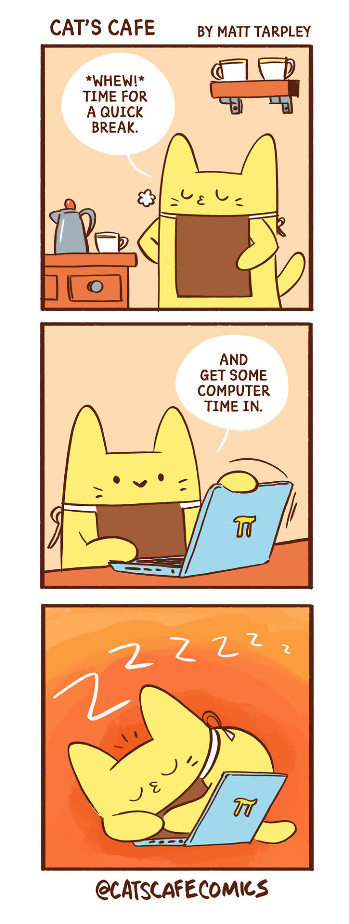 32 Wholesome Comics By Cat's Cafe That Will Brighten Your Day.