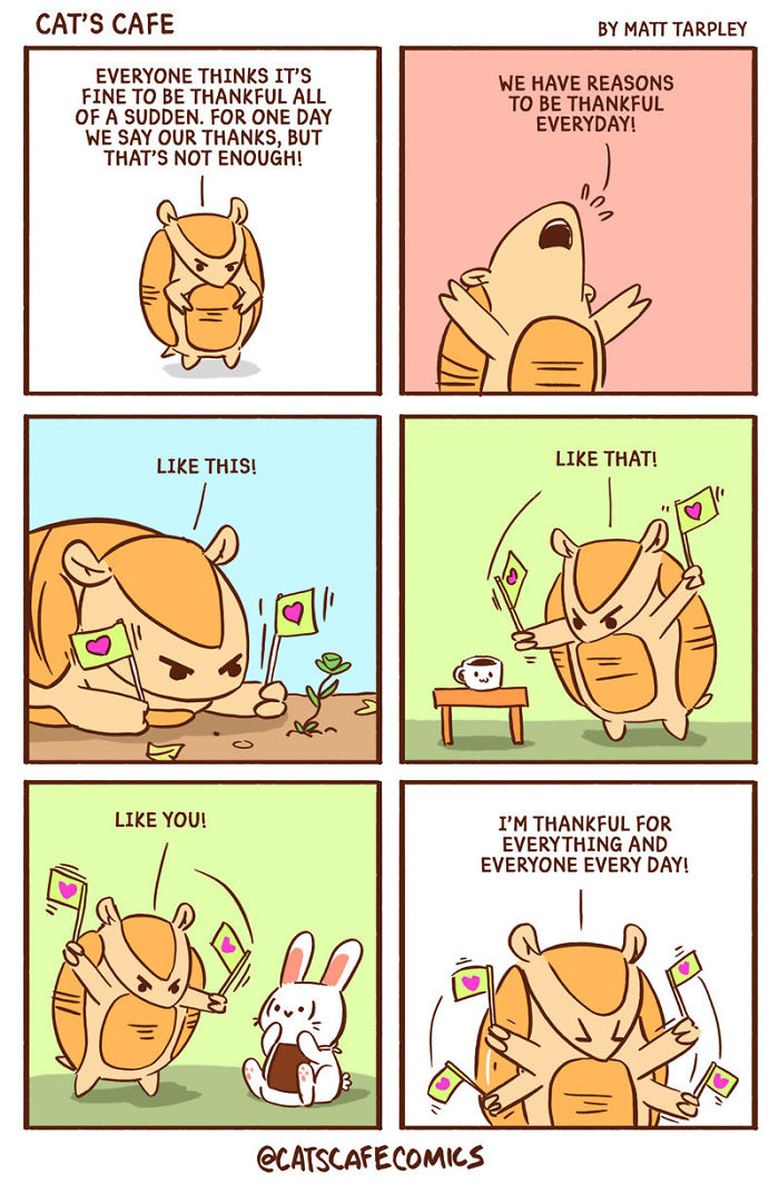 32 Wholesome Comics By Cat's Cafe That Will Brighten Your Day.