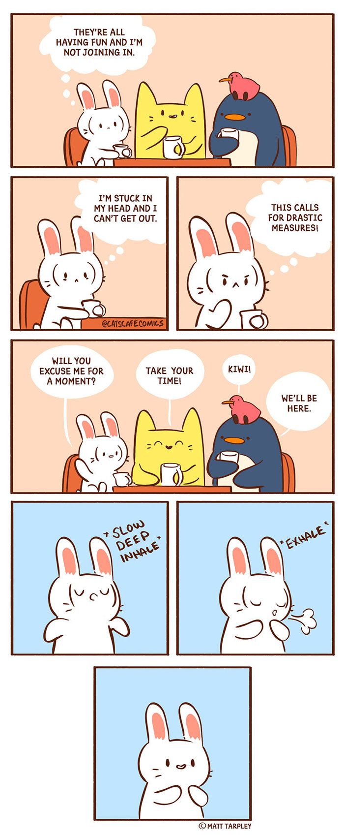 32 Wholesome Comics By Cat's Cafe That Will Brighten Your Day.