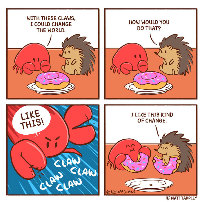 32 Wholesome Comics By Cat's Cafe That Will Brighten Your Day.