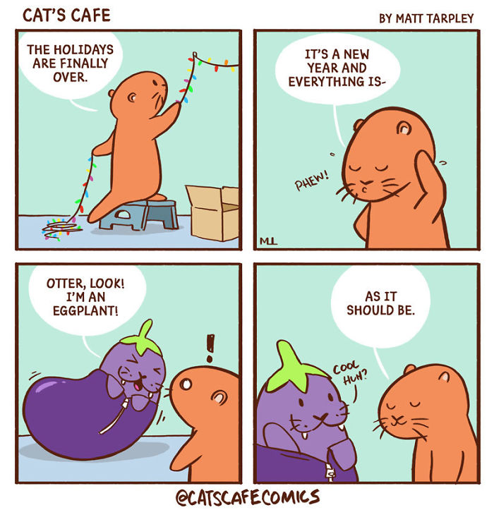 32 Wholesome Comics By Cat's Cafe That Will Brighten Your Day.