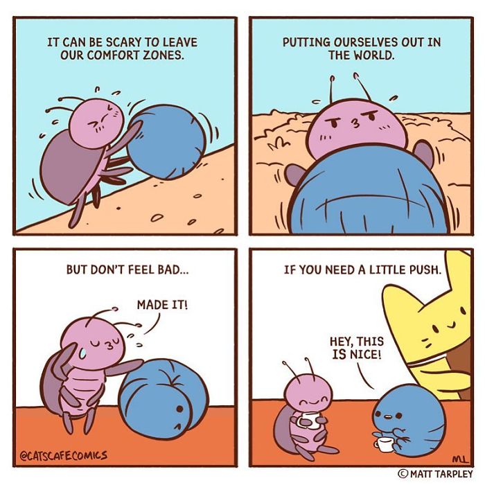 32 Wholesome Comics By Cat's Cafe That Will Brighten Your Day.