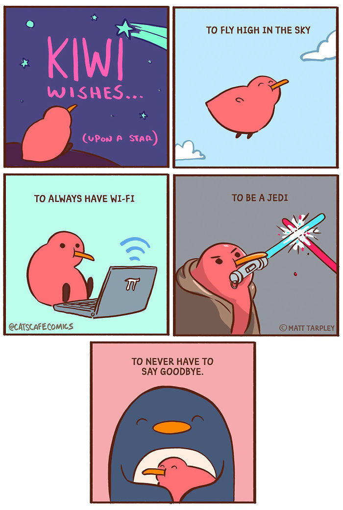 32 Wholesome Comics By Cat's Cafe That Will Brighten Your Day.