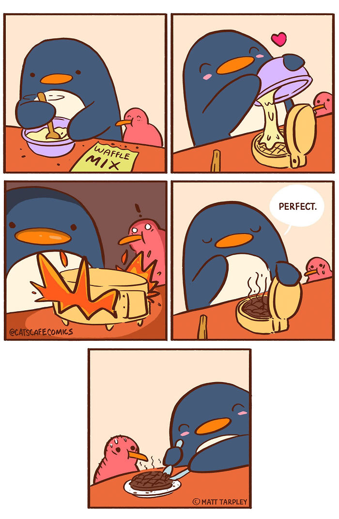 32 Wholesome Comics By Cat's Cafe That Will Brighten Your Day.