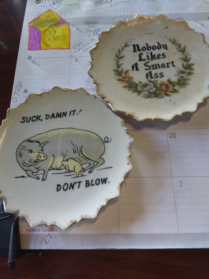 Someone Donated These To The Secondhand Store I Work At