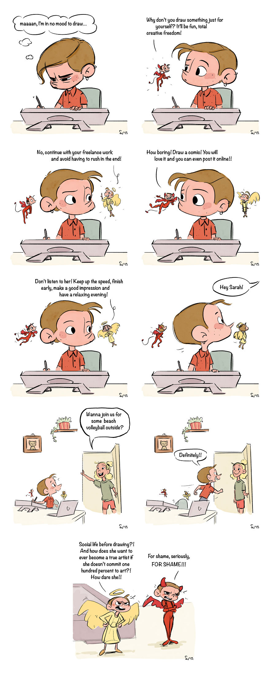 My Little Comics About Daily Life