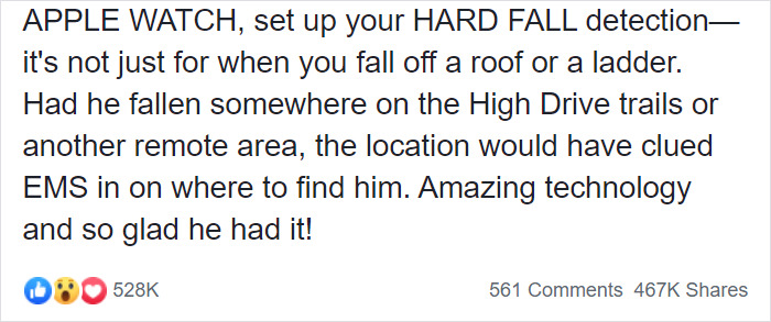 Apparently, Apple Watch Can Detect When The Wearer Is In Danger And That's How It Saved This Man's Life