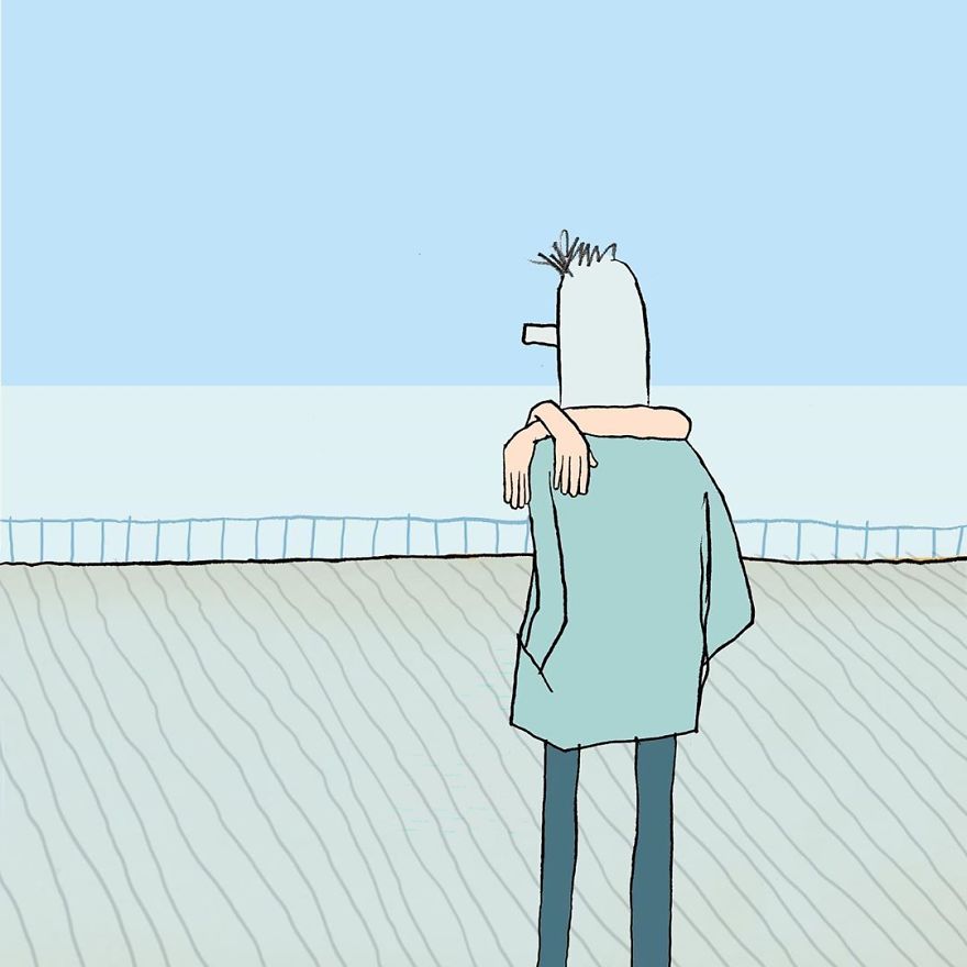 Artist Captures Moments Of Relationships Brightly In Illustrations