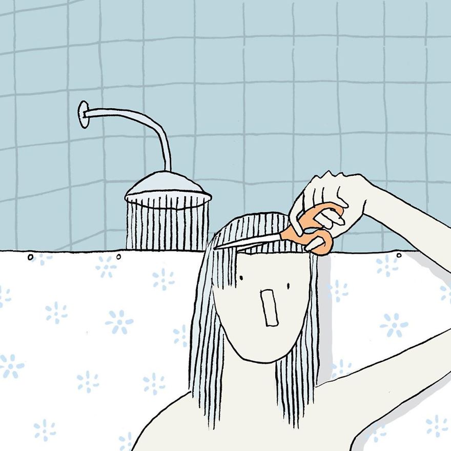 Artist Captures Moments Of Relationships Brightly In Illustrations