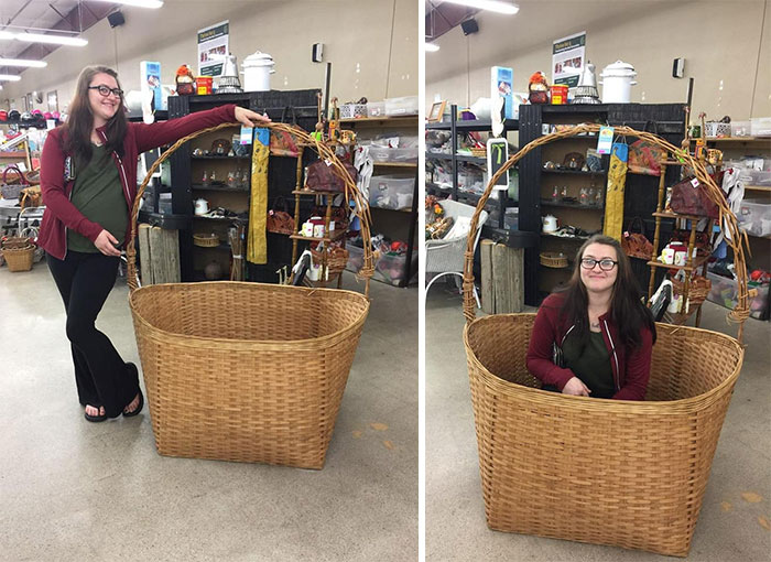 Found At Many Hands Thrift Shop In Spencer, Ia Me For Scale (I'm 5'9")