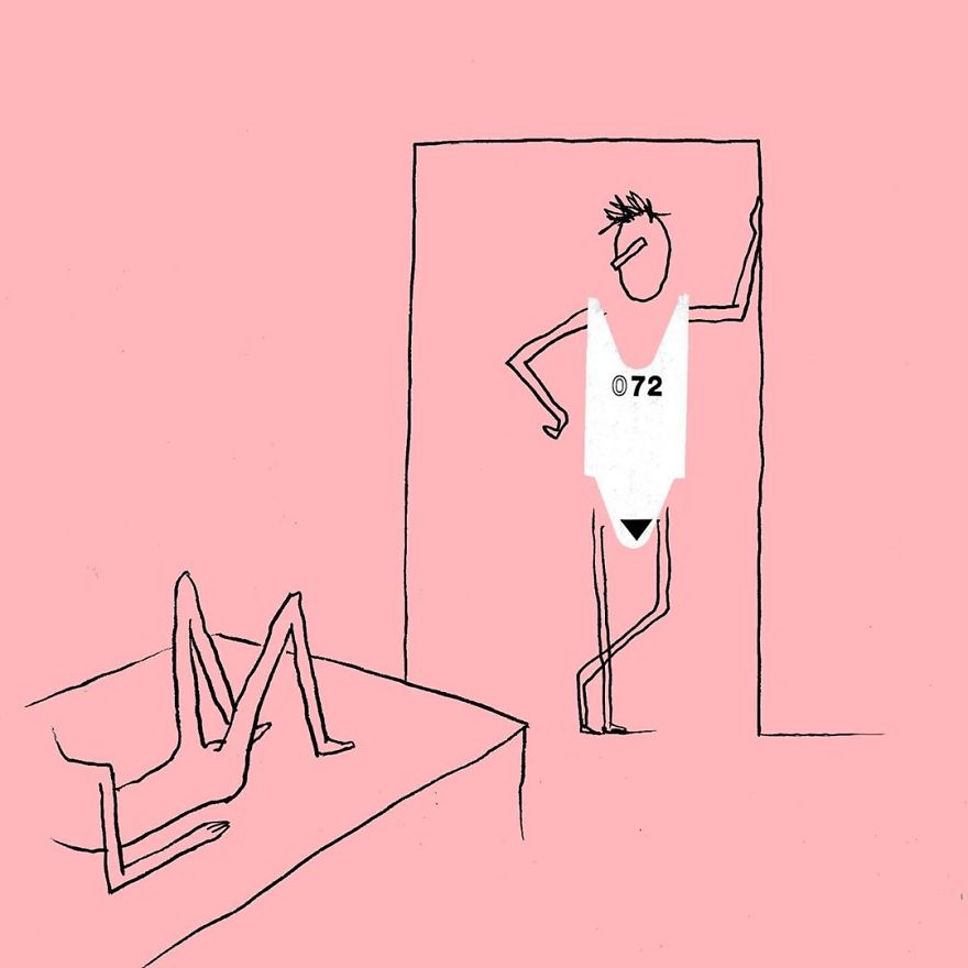 Artist Captures Moments Of Relationships Brightly In Illustrations